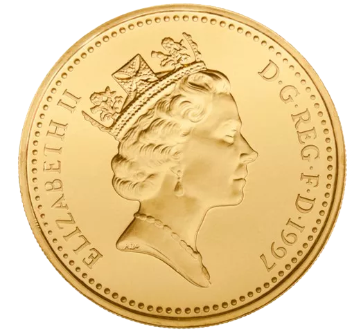Souverain britannique, pièce d'or historique